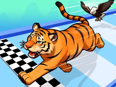 Play Animal Racing Idle Park - Free Online Arcade