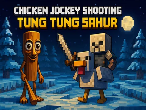 Play Chicken Jockey Shooting Tung Tung Sahur - Free Online Shooting
