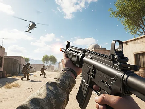 Play FPS Shooting Game: 3D Gun Game - Free Online Adventure