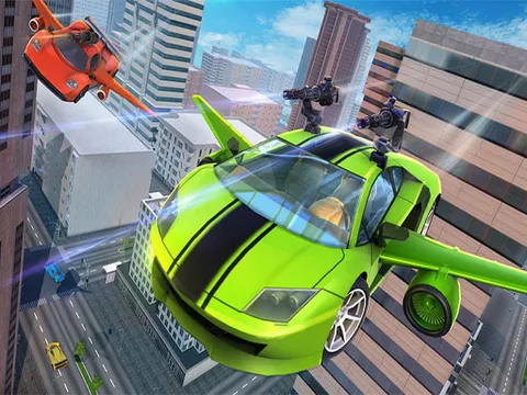 Play GT Flying Car Racing - Free Online Racing