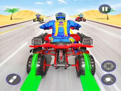 Play Quad Bike Traffic Shooting Games 2020: Bike Games - Free Online Shooting