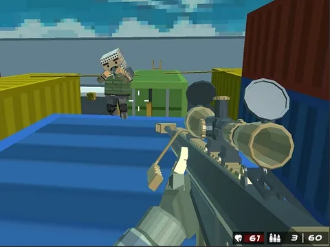 Play Shooting Blocky Combat Swat GunGame Survival - Free Online Multiplayer